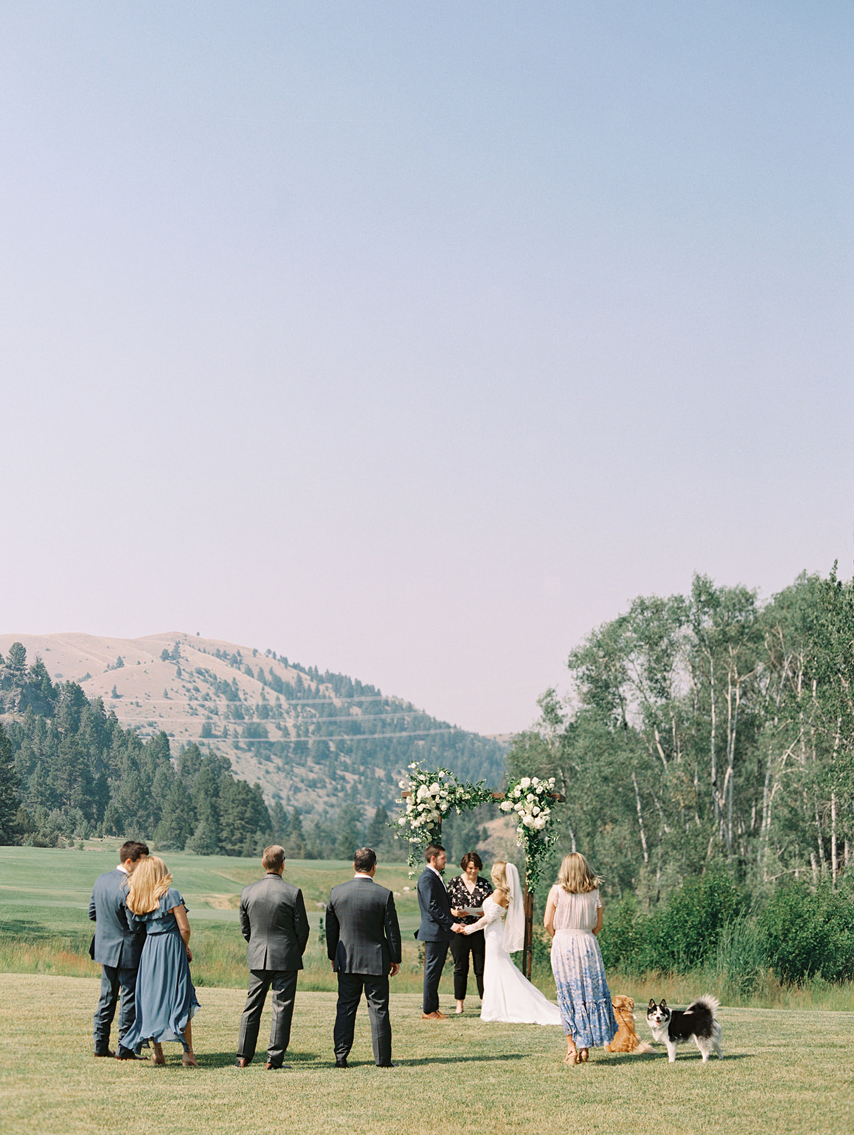 Intimate Rock Creek Ranch Wedding
