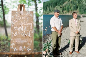 Intimate Glacier Park Wedding