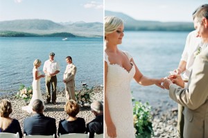 Intimate Glacier Park Wedding