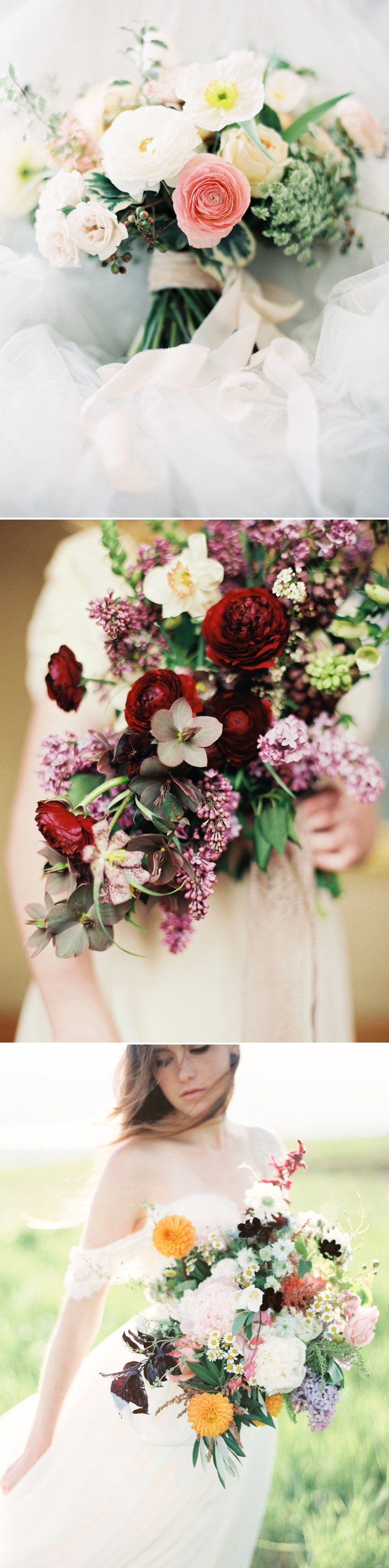 3 Bouquets for Spring Weddings by Orange Photograpie
