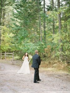 Autumn Flathead Lake Lodge Wedding