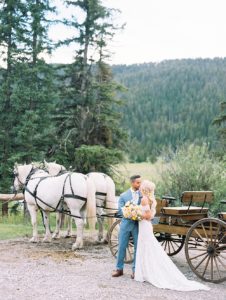 320 Ranch Wedding Horse and Buggy Ride