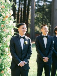 Morning Wedding in the California Redwoods