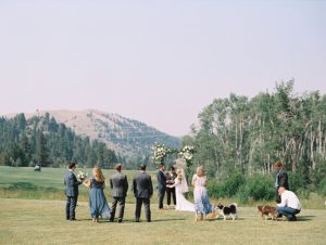 Intimate Rock Creek Cattle Company Wedding